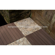 Waterproof interlocking WPC tiles